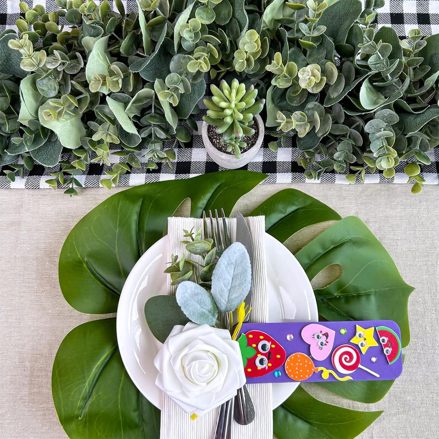 imageWinlyn 36 Sets Summer Crafts Kits DIY Whimsical Bookmarks Decorations Art Sets Fruits Treats Animals Sun Rainbow Foam Stickers for Kids Classroom Activities Reading Rewards Birthday Camp Party Favors