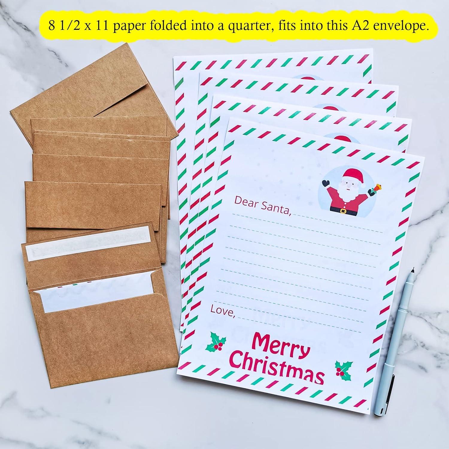 image200 Pcs Bulk A2 Invitation Envelopes in White Peel ampamp Press Self Seal 4 38 x 5 34 Square Flap Envelopes RSVP Return Envelopes 95lb for Announcement Mailing 4x5 Greeting Cards Photo 14 Fold CardsBrown Kraft