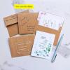 200 Pcs Bulk A2 Invitation Envelopes in White Peel & Press Self Seal 4 3/8 x 5 3/4 Square Flap Envelopes RSVP Return Envelopes 95lb. for Announcement Mailing 4×5 Greeting Cards Photo 1/4 Fold Cards(Brown Kraft)