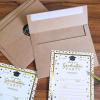 Winlyn Brown Kraft 200 Pcs A7 Invitation Envelopes 5 1/4 x 7 1/4 Square Flap Envelopes Self Seal 100lb for Wedding Shower Birthday Bussiness Graduation Mailing Announcement 5 x 7 Greeting Cards Photos(Brown Kraft)