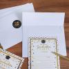 Winlyn Brown Kraft 200 Pcs A7 Invitation Envelopes 5 1/4 x 7 1/4 Square Flap Envelopes Self Seal 100lb for Wedding Shower Birthday Bussiness Graduation Mailing Announcement 5 x 7 Greeting Cards Photos(White)