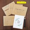 Winlyn Brown Kraft 200 Pcs A7 Invitation Envelopes 5 1/4 x 7 1/4 Square Flap Envelopes Self Seal 100lb for Wedding Shower Birthday Bussiness Graduation Mailing Announcement 5 x 7 Greeting Cards Photos(Brown Kraft)