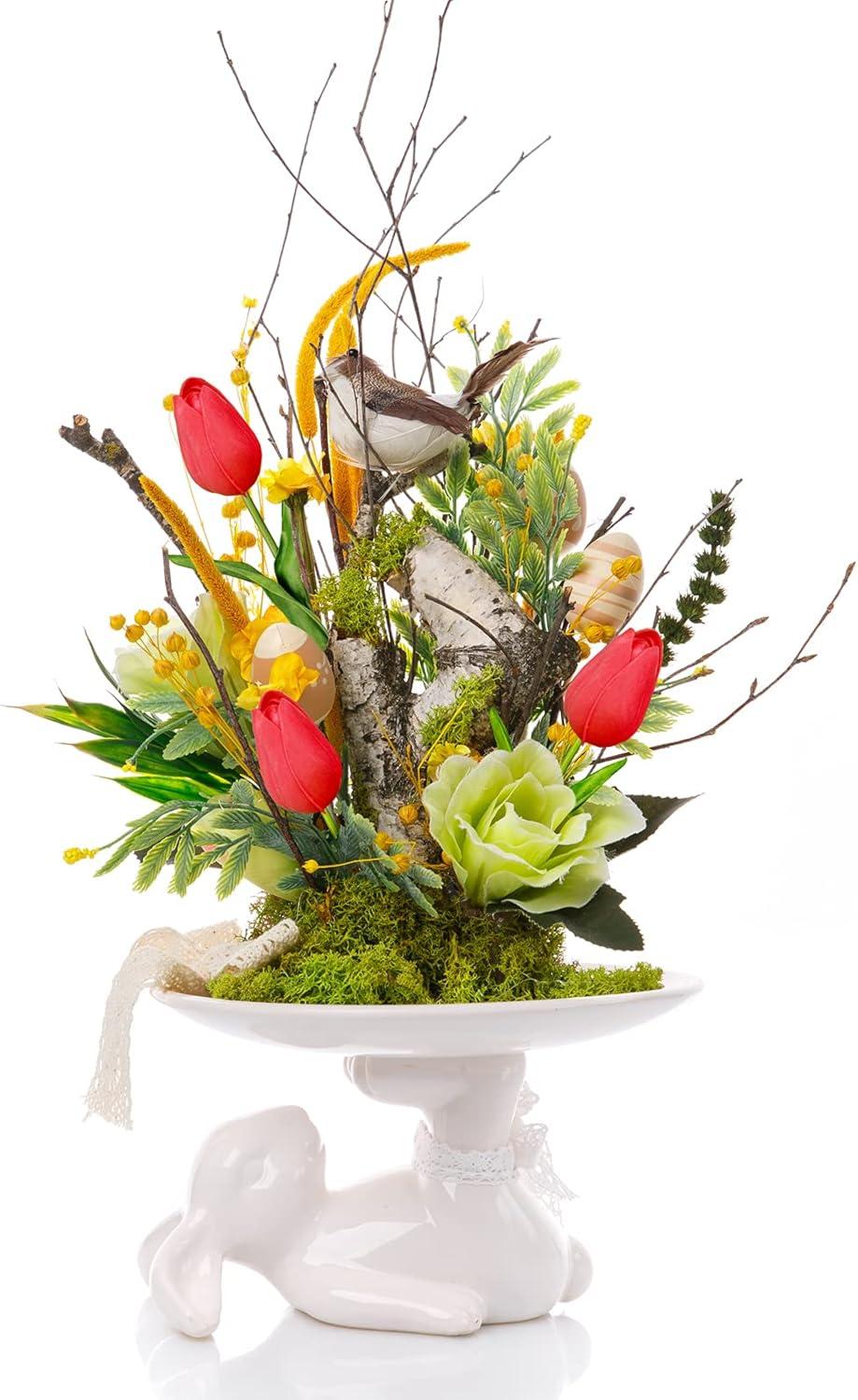 image20 Pcs Artificial Turquoise Tulip Flowers Faux Tulip Stems PU Real Touch Tulips 128quot Tall for Easter Spring Vase Wedding Bouquets Floral Arrangements Wreath Table Centerpiece Indoor Outdoor DecorRed