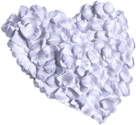 imageWinlyn 3000 Pcs Black Silk Rose Petals Set Scented Readytouse Separated Realistic Artificial Rose Flower Petals for Romantic Night Weddings Proposals Anniversaries Valentines Day Halloween DecorWhite