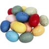 18 pcs 9 Colors Foam Easter Eggs Speckled Eggs Decorations Pastel Speckled Eggs Decorative Easter Eggs for Farmhouse Easter Spring Party Favors Basket Fillers Seasonal Table Setting