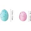 Winlyn 120 Pcs 8 Colors Mini Easter Foam Eggs Speckled Pastel Easter Eggs Small Decorative Artificial Easter Bird Eggs for Easter Basket Fillers Craft Projects Springtime Party Favors Table Setting