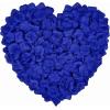 Winlyn 3000 Pcs Black Silk Rose Petals Set – Scented Ready-to-use Separated Realistic Artificial Rose Flower Petals for Romantic Night Weddings Proposals Anniversaries Valentine’s Day Halloween Decor(Royal Blue)