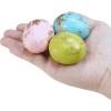 Winlyn 60 Pcs 6 Colors Foam Easter Eggs Pastel Easter Eggs Decorations Gold Leaf Easter Eggs Small Decorative Gold Speckled Eggs for Easter Basket Fillers Table Setting Spring Party Party Favors