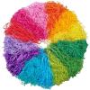Supla 300g (10.6 oz) 6 Colors Shredded Paper Easter Grass Bag Basket Grass Filler Stuffers Paper Shreds Grass in Hot Pink Yellow Dark Green Light Green Sky Blue Lavender for Easter Egg Hun