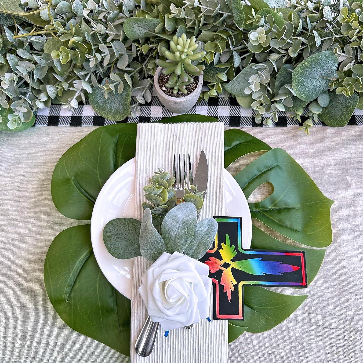 imageWinlyn 72 Sets 6 Styles Magic Color Scratch Cross Ornaments Craft Kits Rainbow Scratch Art Sets Scratch Paper Crosses with Scratching Tools for Kids Classroom VBS Sunday School Religious Activities