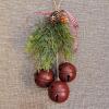 30 Pcs Christmas Metal Sleigh Bells Rustic Burgundy Jingle Bells with Star Cutouts Rustic Craft Bells 1.6″ 2.4″ 3.5″ for Christmas Tree Wreath Garland Ornaments Holiday DIY Decorations