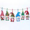 Winlyn 24 Sets Christmas Craft Kits – Winter Crafts DIY Gnome Ornaments & Decorations Art Sets with Foam Stickers for Kids Holiday Seasonal Home & Classroom Activities Party Favors