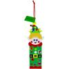 Winlyn 24 Sets Christmas Craft Kits Winter Crafts DIY Christmas Ornaments Bookmarks Decorations Festive Foam Stickers Christmas Arts and Crafts for Kids Holiday Classroom Art Activities Party Favors
