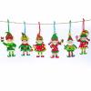 Winlyn 24 Sets Christmas Craft Kits Winter Crafts DIY Santa’s Helper Elf Ornaments Decorations Arts Sets Elf Christmas Foam Stickers for Kids Holiday Festive Home Classroom Activities Party Favors