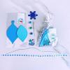 Winlyn 24 Sets Christmas Craft Kits Winter Crafts DIY Snowflake Baubles Ornaments Decorations Snowflake Foam Stickers Christmas Arts and Crafts for Kids Holiday Classroom Art Activities Party Favors