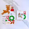 Winlyn 24 Sets Christmas Craft Kits Winter Crafts DIY Xmas Reindeer Ornaments Decorations Festive Foam Stickers Christmas Arts and Crafts for Kids Holiday Home Classroom Art Activities Party Favors