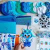 Winlyn 24 Sets Winter Craft Kits Christmas Crafts DIY Snowflake Owl Ornaments Decorations Craft Kit Festive Foam Stickers Winter Arts and Crafts for Kids Holiday Home Classroom Activities Party Favors