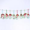 Winlyn 32 Sets Bulk Santa Christmas Ornaments Decorations Craft Kits School Arts and Crafts Foam Santa Christmas Stickers for Kids Holiday Xmas Festive Classroom Activities Party Favors Art Project