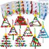 Winlyn 27 Sets Christmas Craft Kits Winter Crafts Popsicle Stick Christmas Tree Ornaments Decorations Art Sets Craft Sticks Christmas Foam Stickers for Kids Holiday Classroom Activities Party Favors