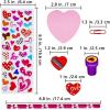 30 Sets Valentine’s Day Stationery Toy Assortment Set Birthday Bags Goodie Bag Valentine Prizes Rewards Bulk Pack for Kids Girls Students Valentine’s Day Party Favors School Classroom Exchange Gifts