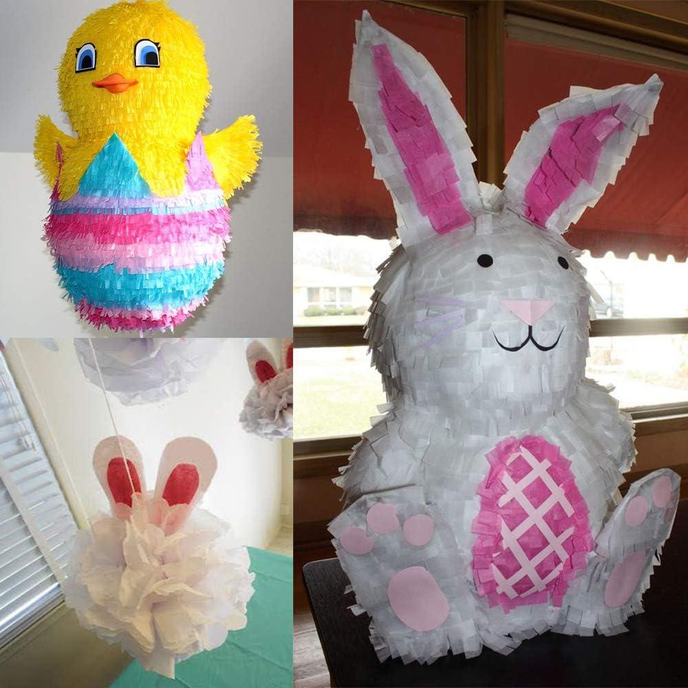 imageSupa 160 Sheets 8 Easter Day Multicolor Tissue Paper Bulk Wrapping Tissue Paper 20 x 27quot for Art Craft Floral DIY Birthday Love Theme Party Tissue Valentines Day Paper Pom Pom