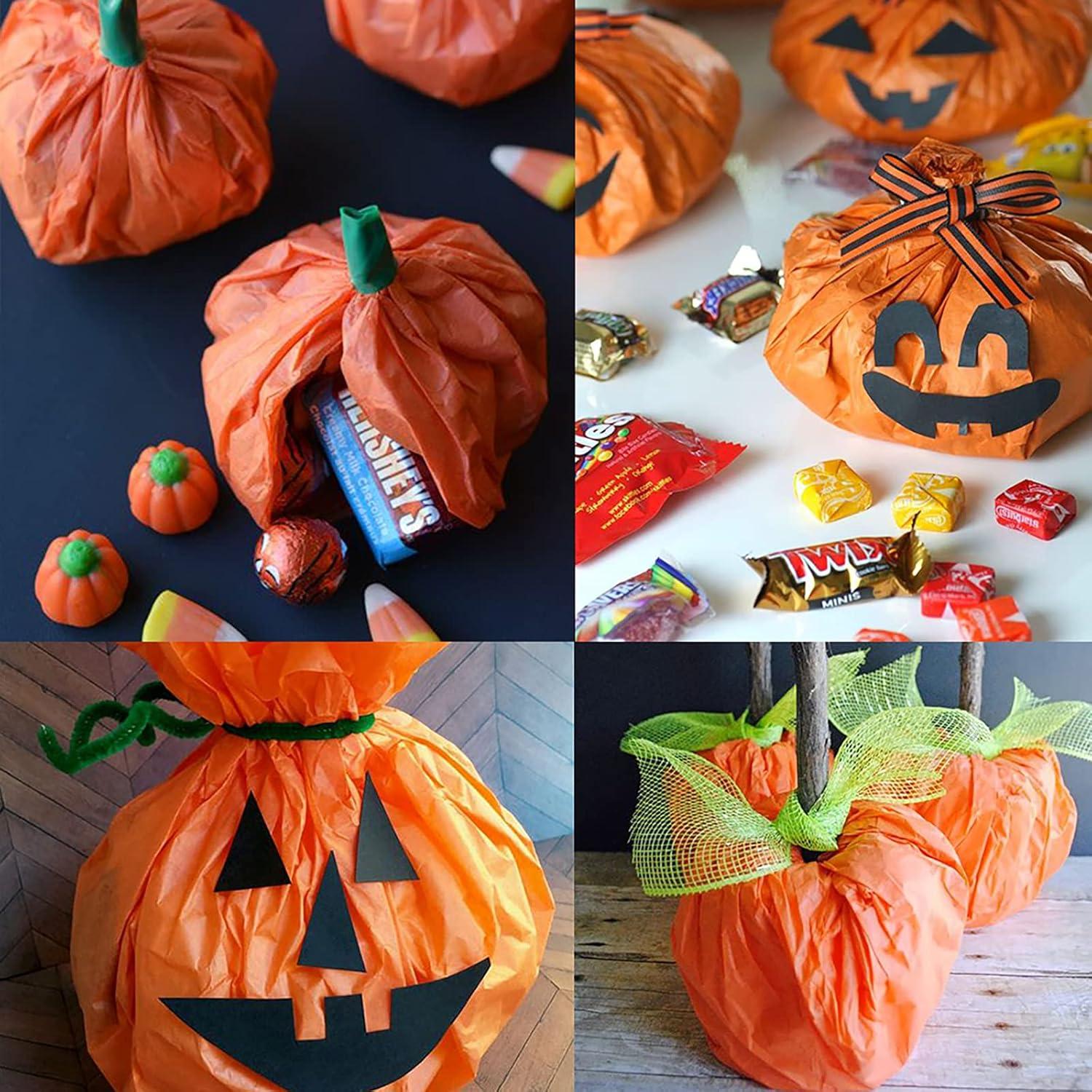 imageSupla 140 Sheets 14 Fall Color Tissue Paper Bulk Gift Wrapping Decorative Tissue Paper Art Tissue Paper 20quot x 26quot for Fall Craft Floral DIY Wedding Holiday Thanksgiving Festival Party Tissue Paper Pom