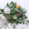 Bulk Artificial Silver Dollar Eucalyptus Leaves Picks Stems and Faux Branches for Vase Bouquets Floral Arrangement Wreath Rustic Farmhouse Greenery Decoration
