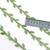 Supla 327 Ft Artificial Vines Fake Hanging Plants Leaves Ribbon Leaf Vine Trim Foliage Rattan DIY Wreath Foliage Green Leaves Ribbon Decorative Home Wall Garden Wedding Party Wreaths Decor