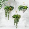 Winlyn 15 Pcs Artificial Succulents Unpotted Bulk Small Faux Succulent Plants Hanging Succulents Hops Aloe for Succulent Garden Wreath Floral Arrangement Indoor Outdoor Green Decor