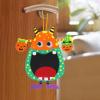 Winlyn 24 Sets Halloween Crafts Kits Fall Crafts DIY Halloween Ornaments Decorations Art Sets Pumpkin Monster Jack-o’-Lantern Foam Stickers Arts and Crafts Googly Eyes for Kids Classroom Activities
