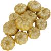 Winlyn 12 Pcs Silver Glitter Artificial Pumpkins Small Decorative Pumpkins Harvest Pumpkins Foam Pumpkins for Fall Autumn Thanksgiving Halloween Holiday Party Props Table Centerpiece Tiered Tray Décor(Gold)