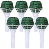 Winlyn 6 PCS Foam Floral Handle Bouquet Holders Handle Bouquet Holder for Floral Arrangement Foam Kit Wedding Supplies Bridal Fresh Flowers Silk Flowers Decoration