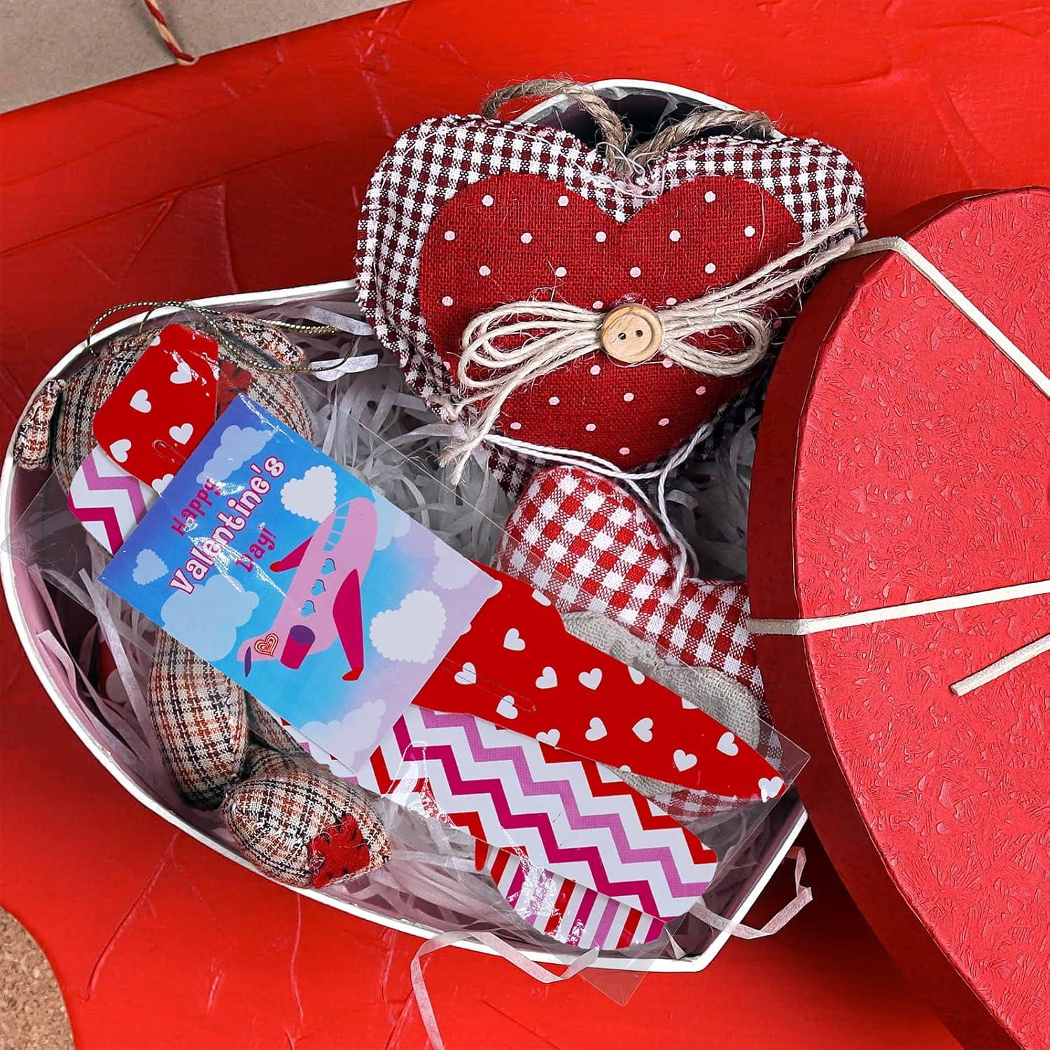 imageWinlyn 32 Sets Valentines Day Foam Airplanes Glider Planes with Cards for Kids Boys Girls Valentine Planes Party Favors School Classroom Gift Exchange Valentines Treats Prizes Goodie Bag Stuffers Toys