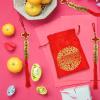 16 Pcs Chinese Lucky Coins Decorations Feng Shui Coins Ornaments Hanging Good Fortune Coins Ornaments Red Chinese Knot Luck Charm and fu Bags for Wealth Health Success Asian Chinese Lunar New Year