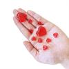 700 Pcs 2 Sizes Red Acrylic Hearts Charms Crystal Heart Shaped Diamond Gems Valentines Decorative Heart Gems for Valentine’s Day Wedding Anniversary Party Vase Fillers Table Scatters