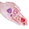 820 Pcs 2 Sizes Valentine’s Day Acrylic Heart Gems Colorful Heart Shaped Acrylic Gemstone Ornaments for Wedding Valentines Party Table Scatter Decorations Heart Vase Fillers Red/Rose Red/Pink/Purple