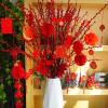 Winlyn 161 Pcs Chinese New Year Decorations – Hanging Good Luck Ornaments, Red Lanterns, Festive Tree Ornaments, Paper Fans for Asian Lunar New Year 2025 Year of The Snake Party Decor