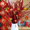 Winlyn 27 Pcs Chinese New Year Decorations Fu Red Knot Tassel Hanging Oriental Lucky Ornaments Spring Wall Ornaments Red Good Luck Tree Ornaments for Asian Lunar New Year 2025 Snake Year Party Decor