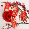 Winlyn 120 Pcs 6 Designs Asian Red Envelopes Chinese Hong Bao Lucky Money Envelopes Red Packets Red Pockets Lai See Packet Cash Envelopes for Chinese Lunar New Year Wedding Birthday Snake Year 2025(Style-1)