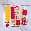Winlyn 24 Sets Chinese New Year Decorations DIY Good Luck Bookmarks Craft Kits Blank Foam Bookmarks with Lunar New Year Stickers for Kids Asian Classroom Activities Reading Party Favors Gift Exchange