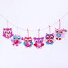 Winlyn 24 Sets Valentine’s Day Craft Kits Heart Crafts DIY Owl Ornaments Decorations Art Sets Foam Owl Heart Stickers for Kids Party Classroom Activities Gift Exchange