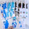 Winlyn 24 Sets Winter Decorations DIY Penguin Ornaments Bookmarks Christmas Craft Kits Foam Penguin with Snowflake Foam Stickers for Kids Holiday Seasonal Gift Home Classroom Activities Party Favors