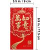 Winlyn 240 Pcs 6 Designs Asian Red Envelopes Chinese Hong Bao Lucky Money Envelopes Red Packets Lai See Cash Envelopes for Oriental Chinese Lunar New Year Wedding Birthday 2026 Year of the Horse