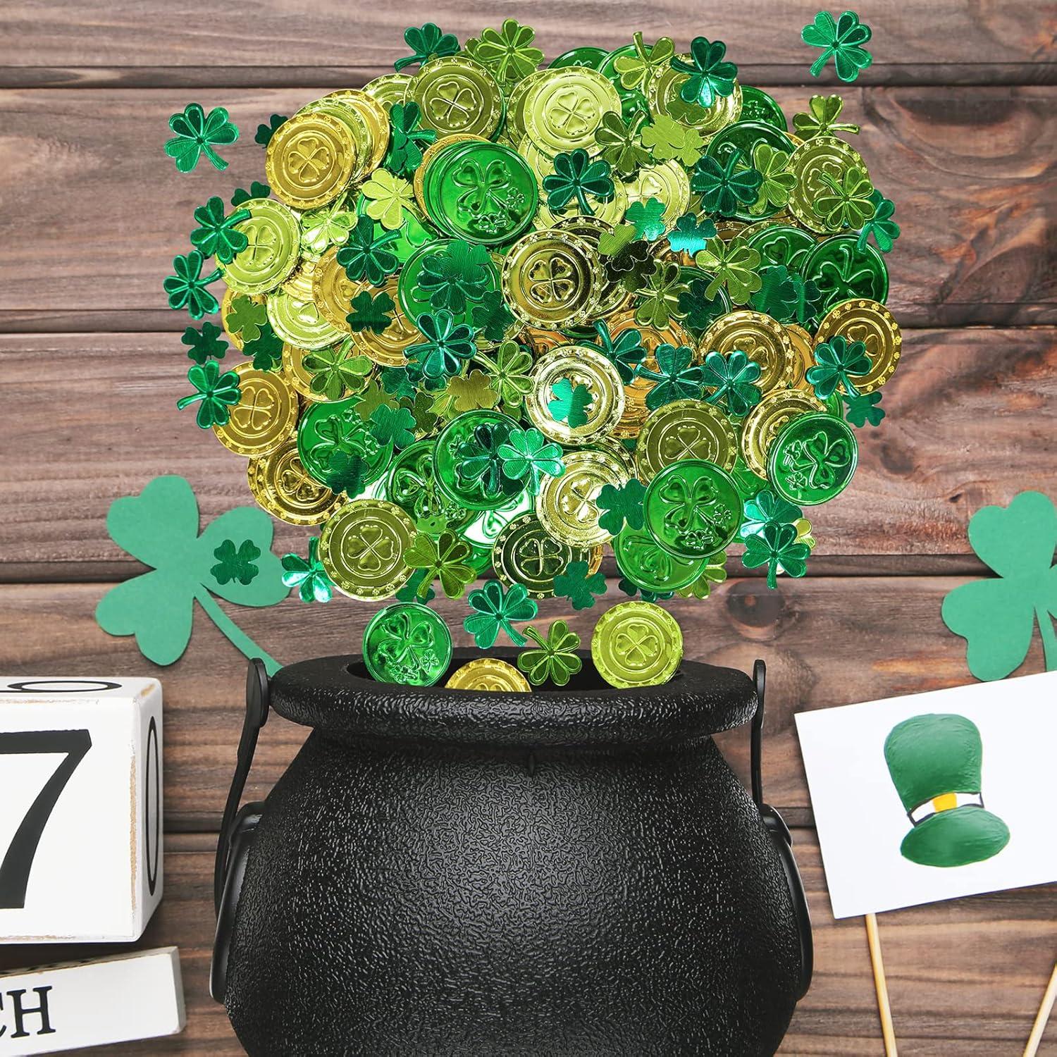 image:imageWinlyn Bulk St Patricks Day Novelty Jewelry Assortment St Pats Party Favors Supplies Shamrock Necklace Coins Head Bopper Bracelet Tattoo Mustaches Accessories for St Pattys Day Irish Party Decor