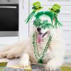 Winlyn Bulk St. Patrick’s Day Novelty Jewelry Assortment St. Pat’s Party Favors Supplies Shamrock Necklace Coins Head Bopper Bracelet Tattoo Mustaches Accessories for St. Patty’s Day Irish Party Decor