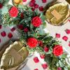Winlyn 3000 Pcs Red Silk Rose Petals Set – Scented Ready-to-use Separated Realistic Artificial Rose Flower Petals for Romantic Night for Her for Him for Weddings Anniversaries Valentine’s Day Decor(Red)