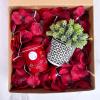 Winlyn 3000 Pcs Red Silk Rose Petals Set – Scented Ready-to-use Separated Realistic Artificial Rose Flower Petals for Romantic Night for Her for Him for Weddings Anniversaries Valentine’s Day Decor(Red)