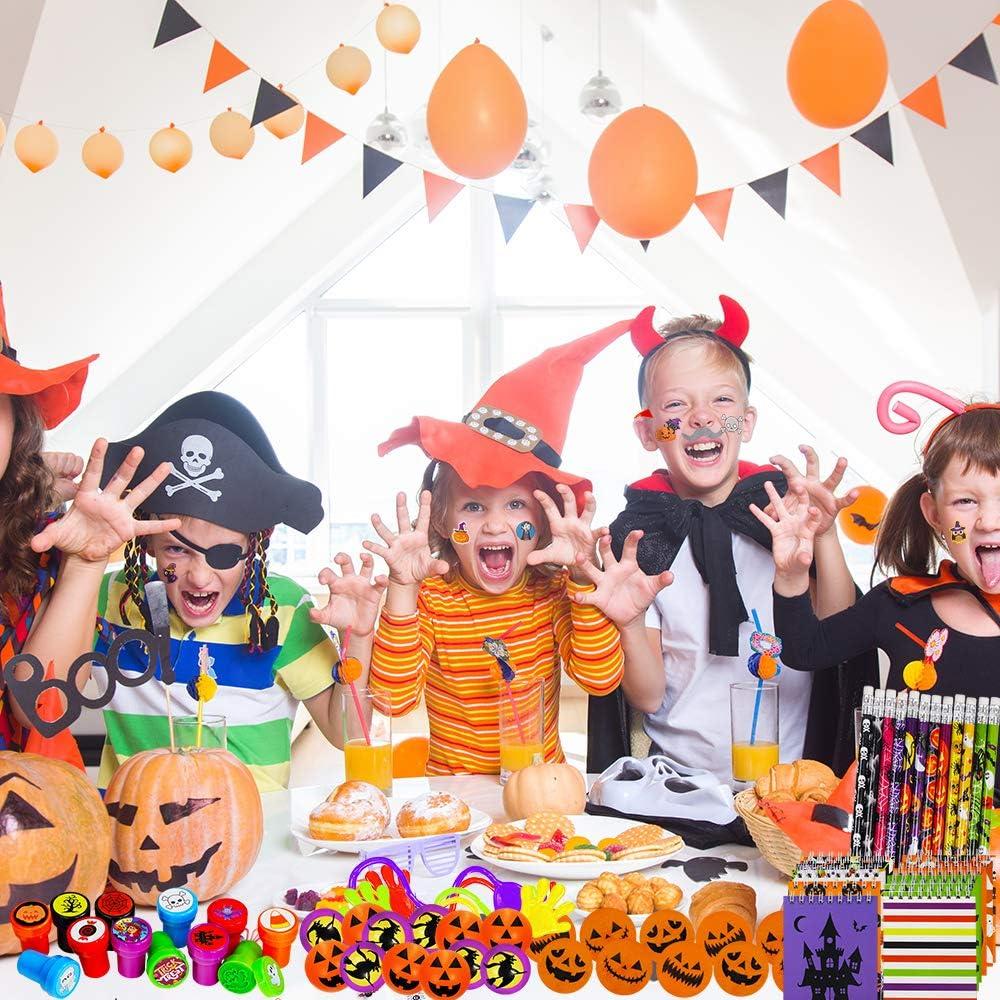 image:imageWinlyn 96Piece Halloween Stationery Toy Assortment Prizes Rewards amp Party Favors for Kids