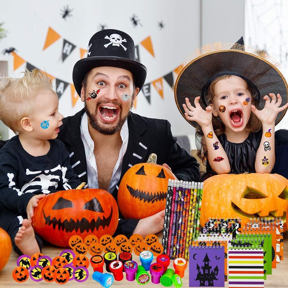 image:imageWinlyn 96Piece Halloween Stationery Toy Assortment Prizes Rewards amp Party Favors for Kids