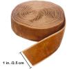 Supla 18 Rolls 90 Yards Assorted Fall Ribbons Bulk – Decorative Prints Grosgrain, Satin, Organza, Velvet 1″ W for Season Wedding Festival Gift Wrapping Bows Crafts